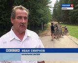 Учения в лагере