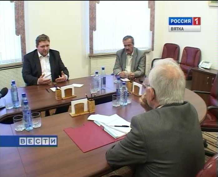 Встреча Н. Белых с В. Селезневым