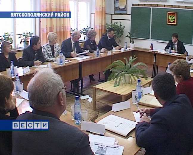 Визит Романа Береснева в  Вятскополянский район