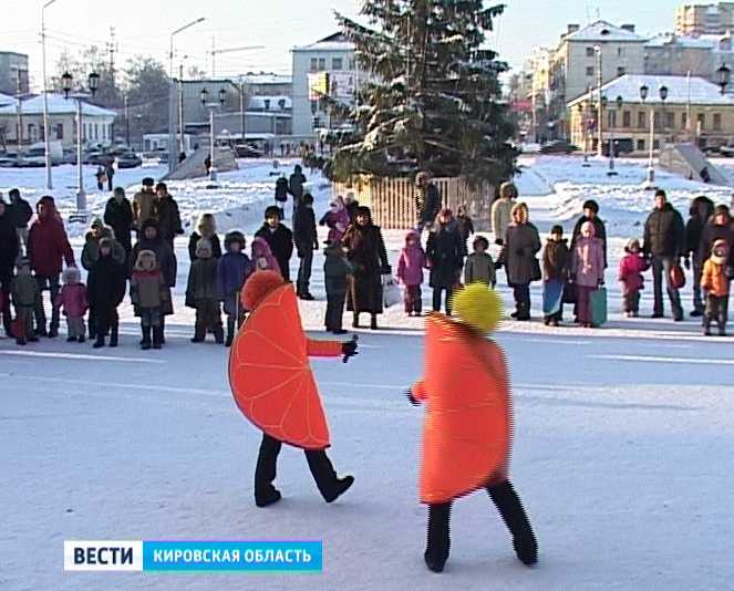 Открытие главной елки Первомайского района