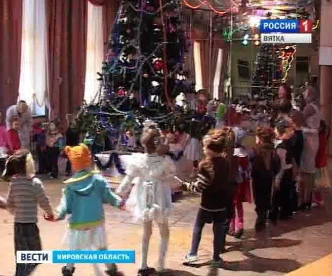 Новогодние праздники в Талицком детском туберкулезном санатории