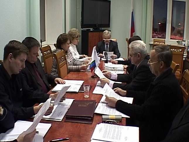 Заседание областного избирательного комитета