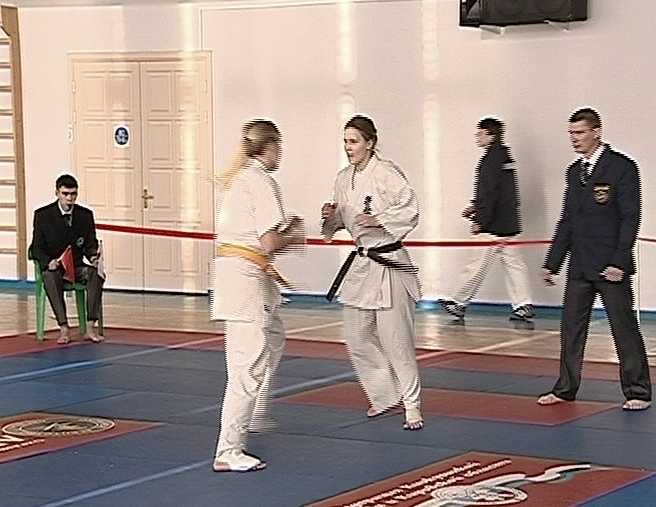 Областной чемпионат по киокусинкай каратэ