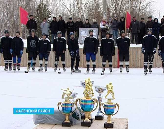 Первенство Фалёнского района по хоккею с шайбой