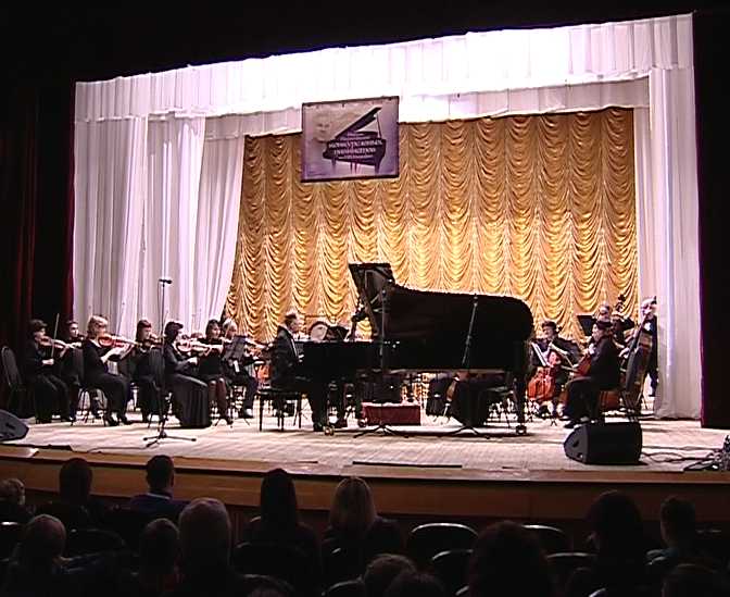 Открытие конкурса пианистов