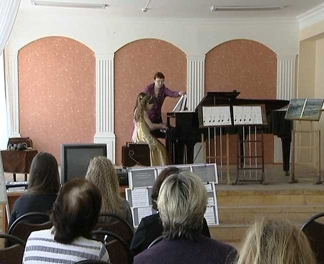 Мастер-класс в музыкальной школе