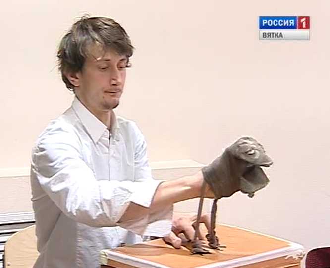 Мастер-класс в театре кукол