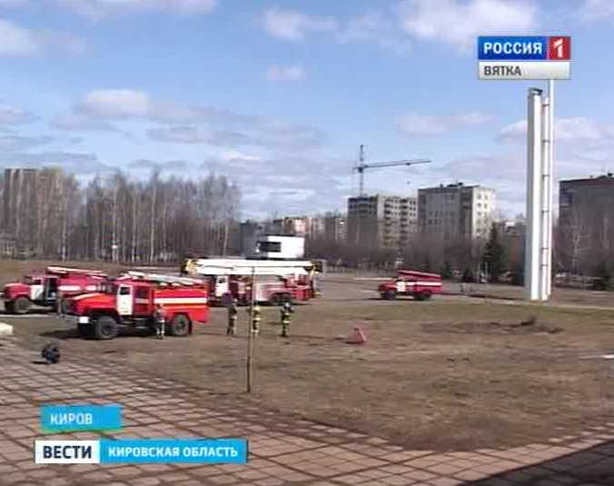 Учения пожарных