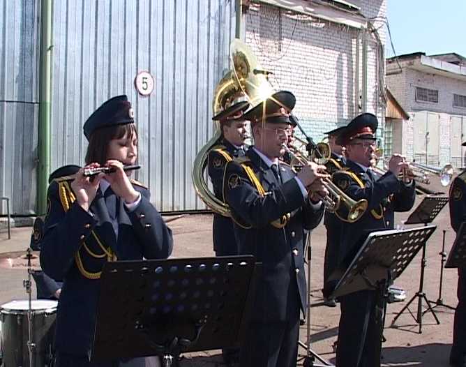 Поздравление ветеранов УФСИН