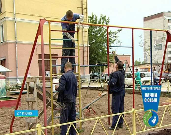 Благоустройство кировских дворов продолжается