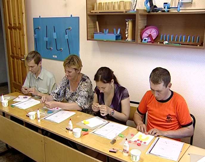 Мастер-класс для инвалидов