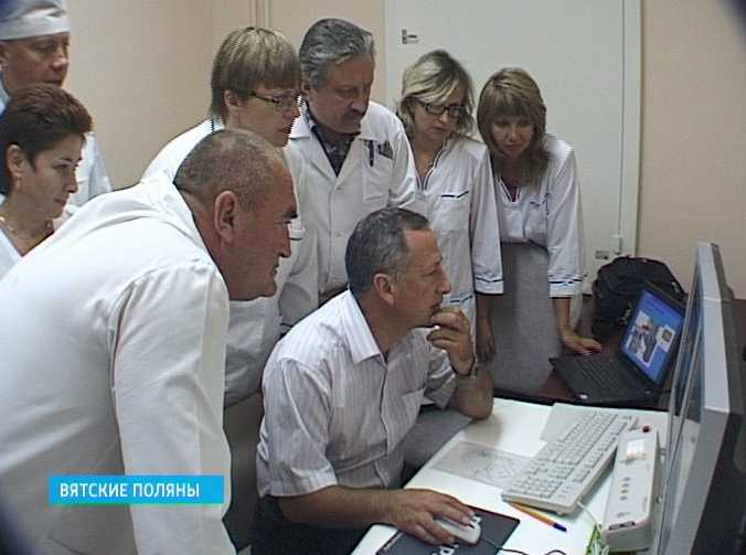 В Вятскополянской ЦРБ появился томограф