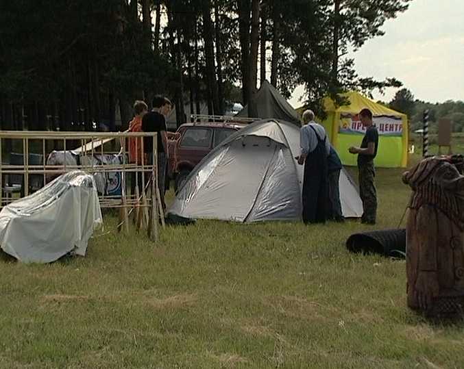 Подготовка к фестивалю авторской песни 