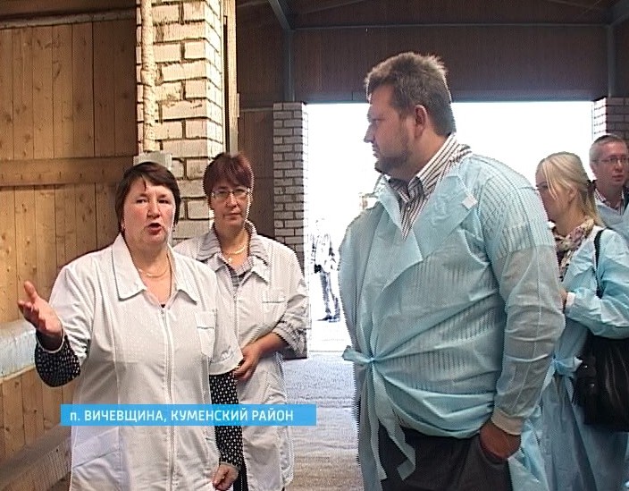 Никита Белых на племзаводе 