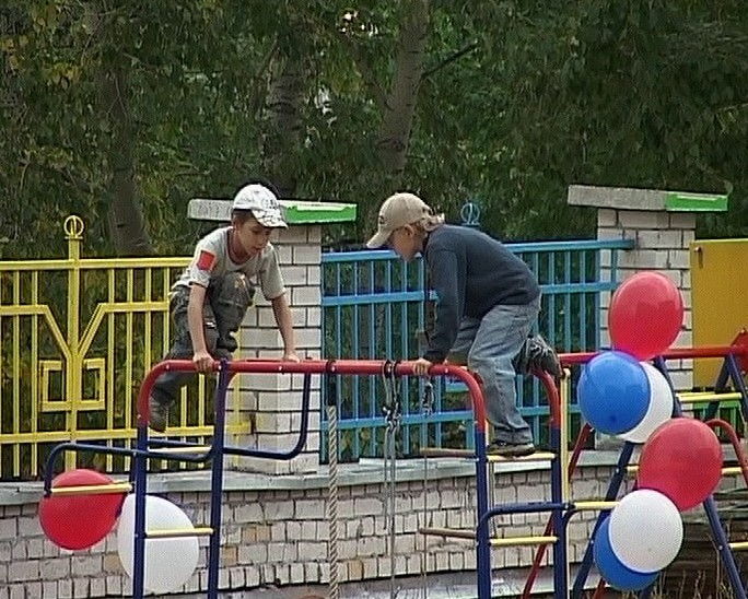 Новая спортивная площадка