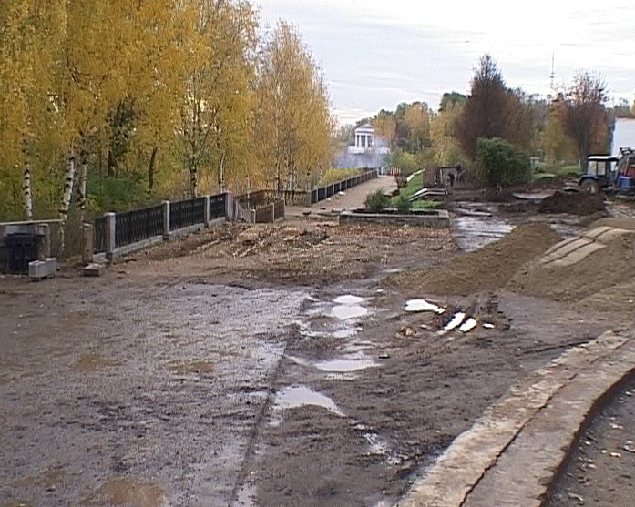 Реконструкция дворов и набережной Грина