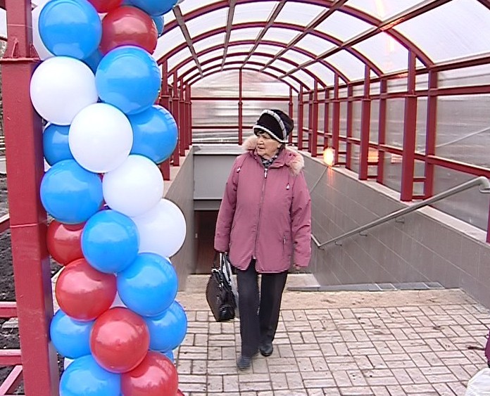 Новый подземный переход в районе площади маршала Конева