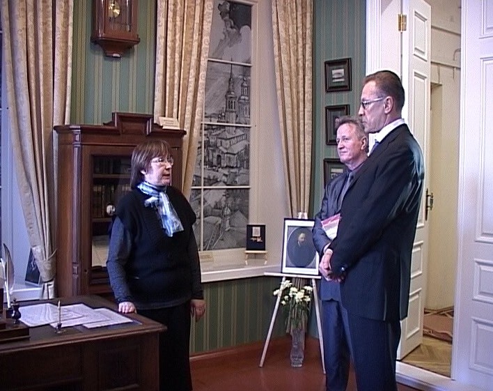 Андрей Логинов в библиотеке имени Герцена