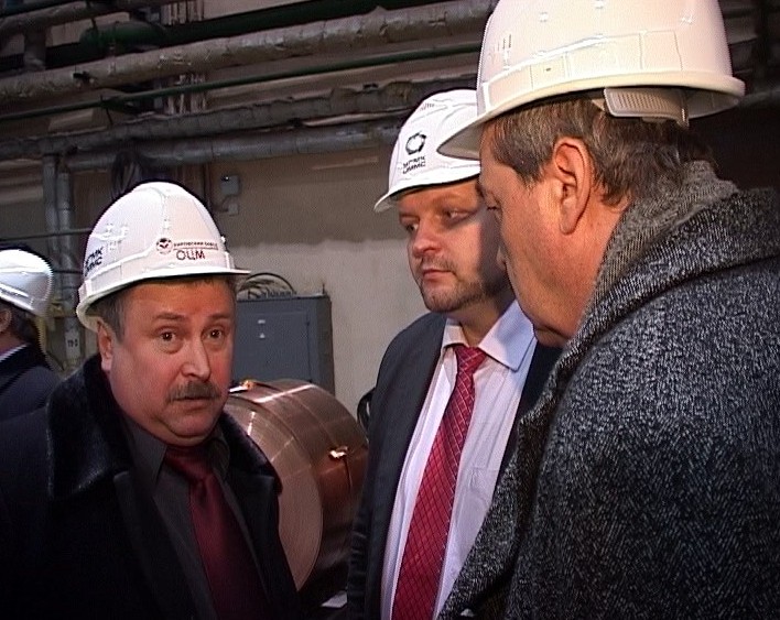 Никита Белых на заводе «ОЦМ»