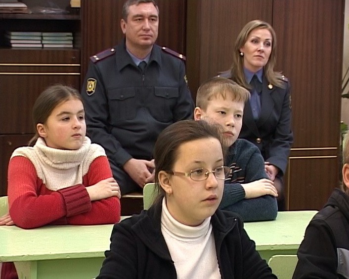 Открытый урок в школе № 44