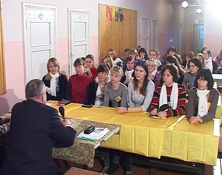 Встреча Владимира Быкова с воспитателями детских садов