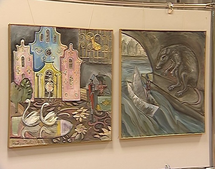 Выставка Ивана Пестова в библиотеке имени Пушкина