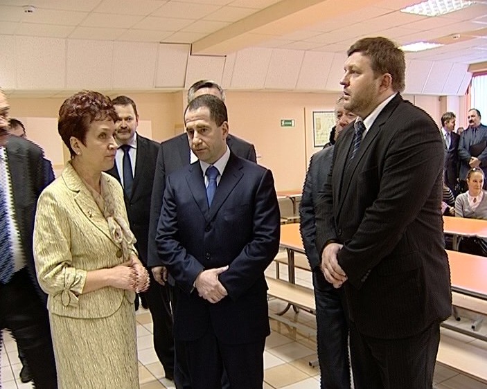 Михаил Бабич в кировской школе № 10