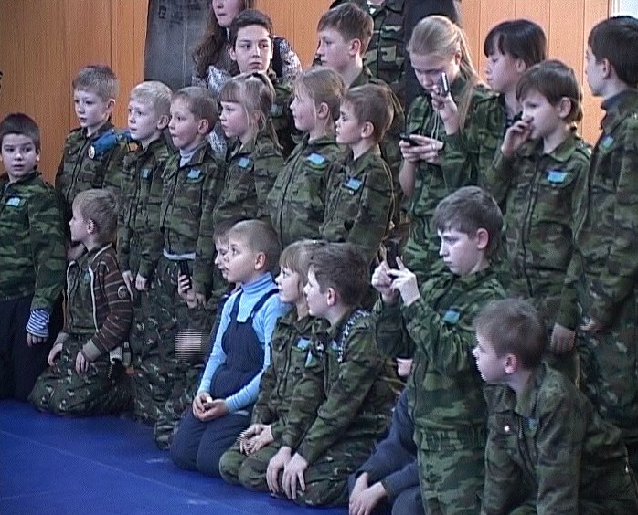 Кадеты в гостях у ОСН «Алмаз»