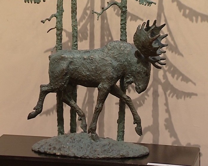 Выставка Олега Закоморного