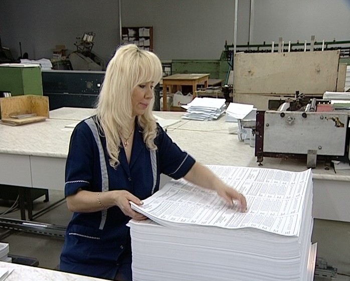 Печать бюллетеней