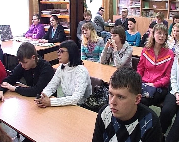 Встреча Светланы Журовой с молодежью Кирово-Черецка