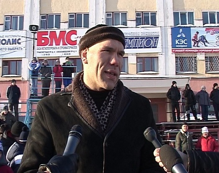 Николай Валуев в Кирове