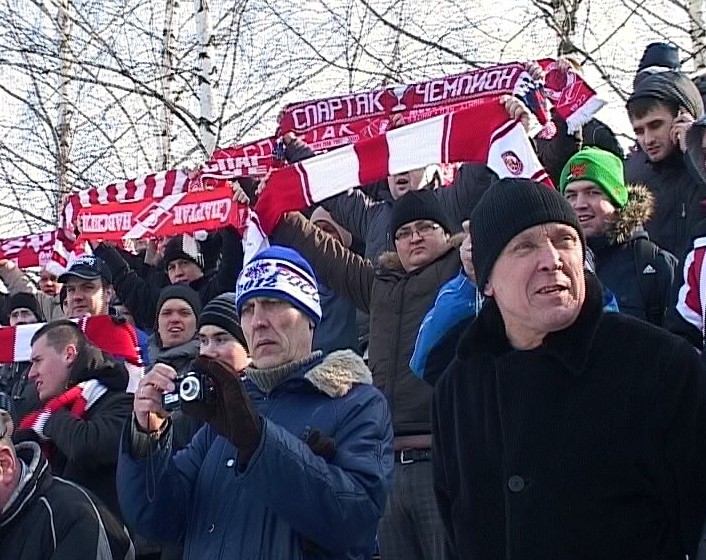 Сборная СССР против ветеранов кировского футбола