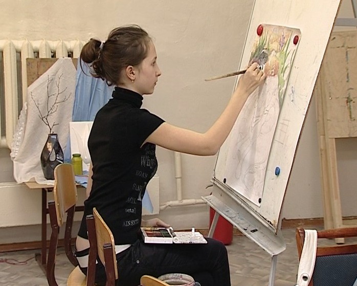 Юные художники