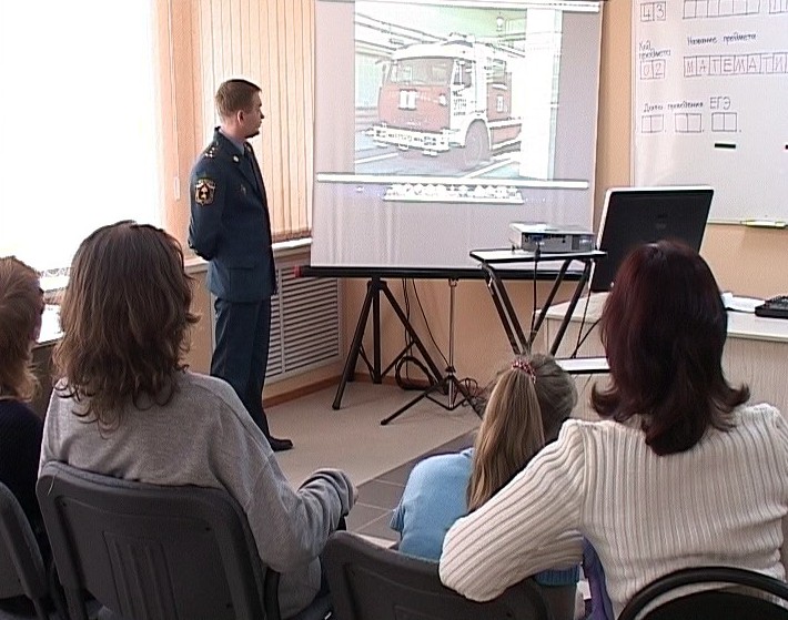 Акция «150 дней открытых дверей в пожарных частях»