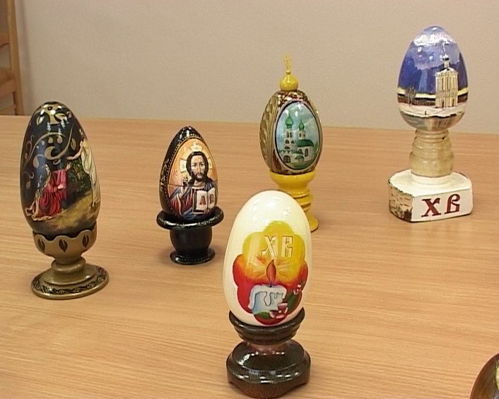 Выставка пасхальных яиц