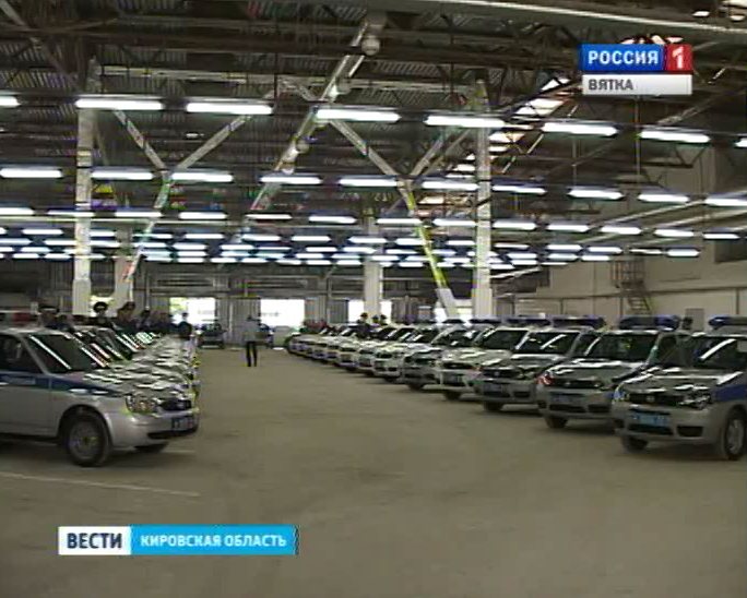 Открытие гаража УМВД