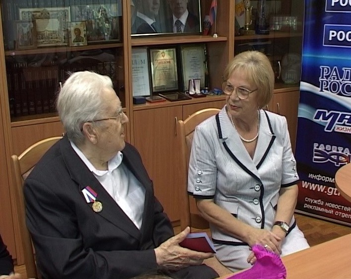 Вручение медали