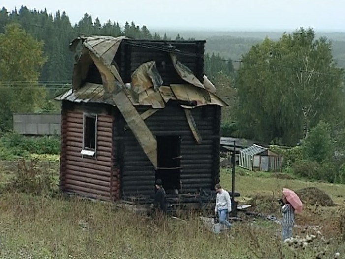 Сгоревшая часовня