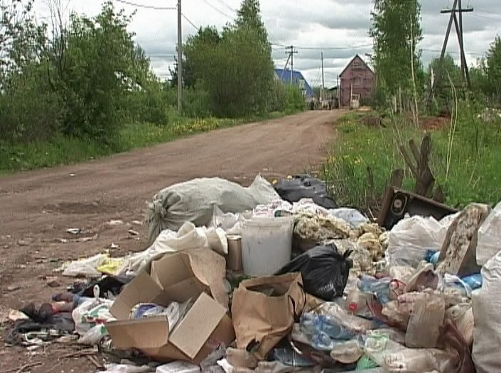 Стихийные свалки мусора