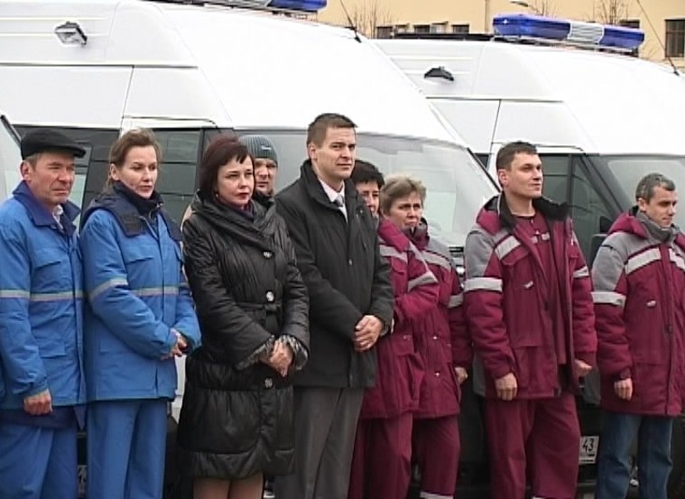 Новые машины скорой помощи