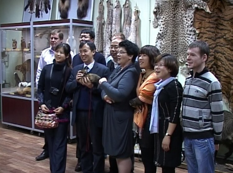 Китайские зоологи  в Кирове