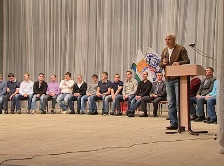 Встреча с хк «Родина»