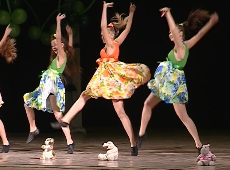 Танцуя в свободном полёте