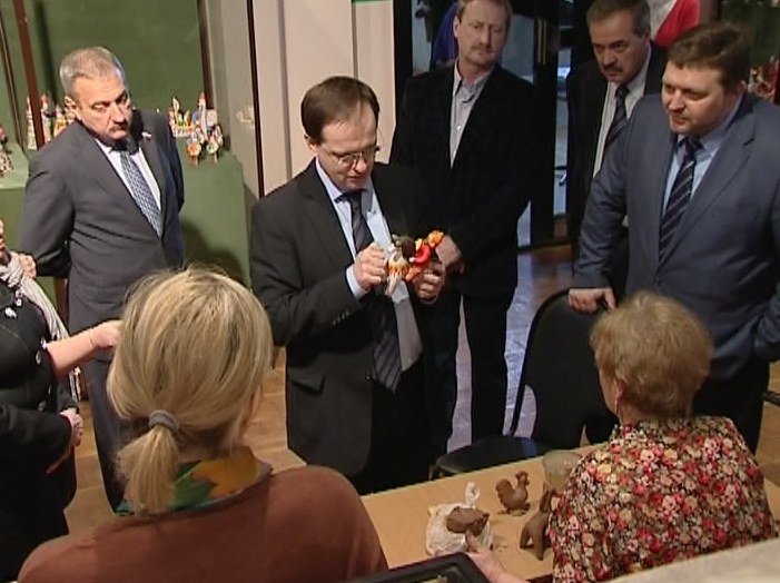 Мединский в костеле и музее Васнецовых