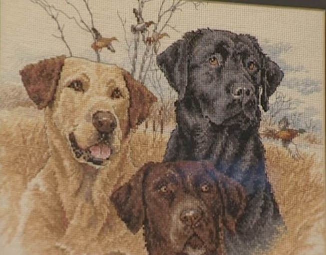 Вышитая картина