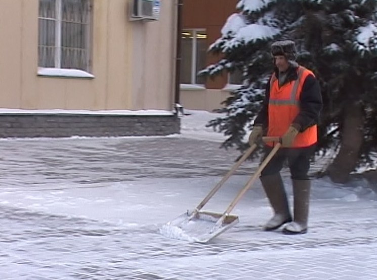 Убирай снег вовремя!