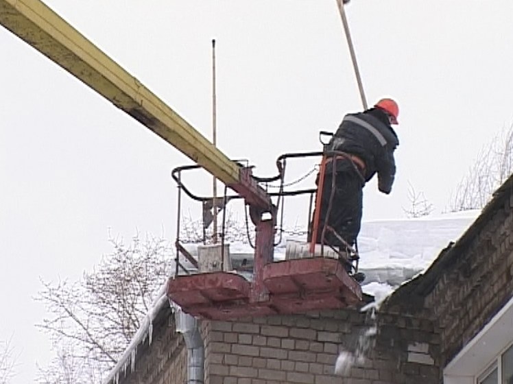 Рейд по очистке кровли