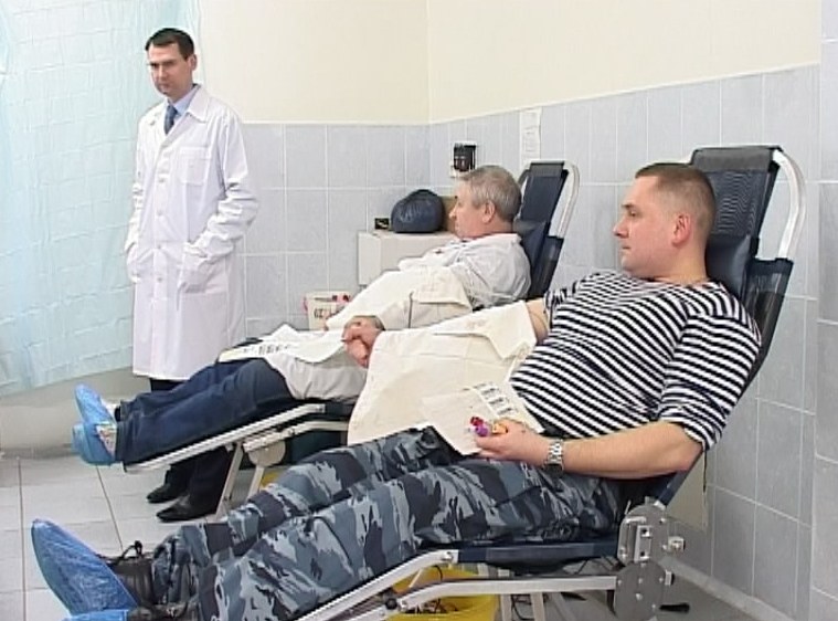 День донора у полицейских