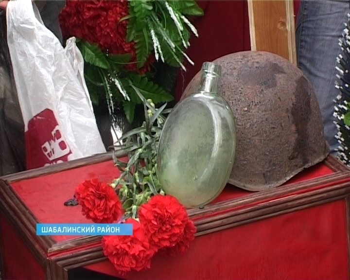 Захоронение солдата